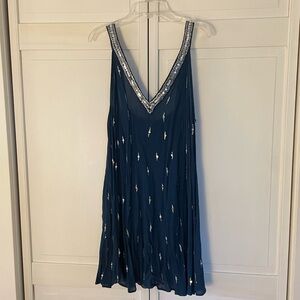 Free People Dark Blue Dress